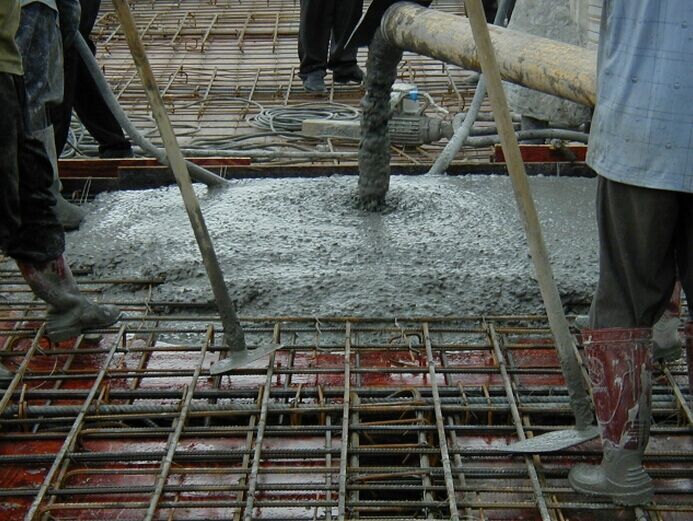 混凝土、混凝土澆筑
