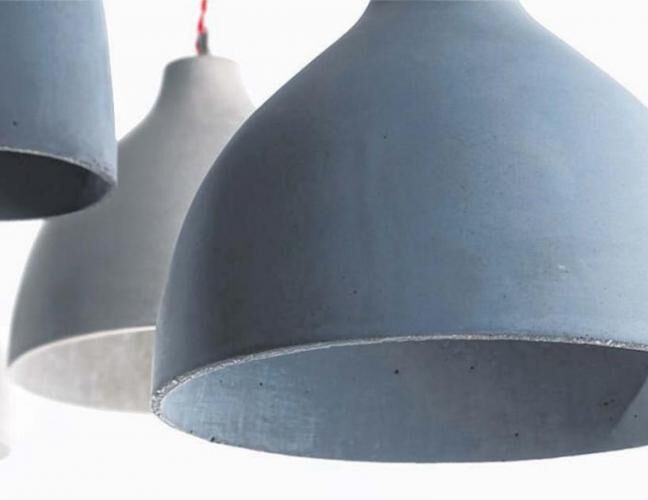 混凝土、Heavy燈罩