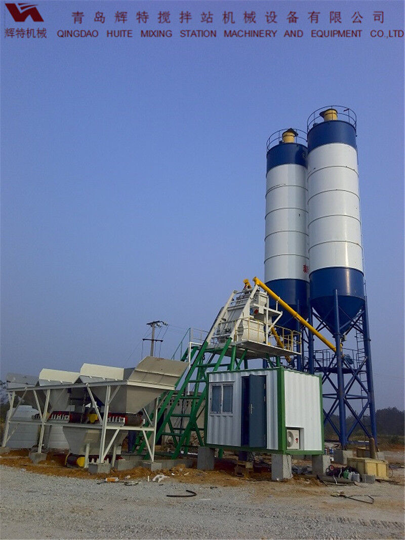攪拌站HZS35易損件少，維護簡單，運行費用低