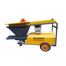 GL30螺桿砂漿灌漿泵壓力達(dá)到設(shè)計(jì)壓力后，可反轉(zhuǎn)卸壓