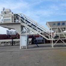 移動式攪拌站是大型工程項目施工的得力幫手