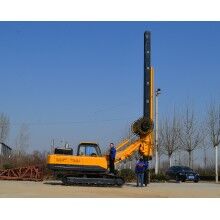 魯探供應(yīng)履帶方桿旋挖鉆機(jī) 20米打樁機(jī)
