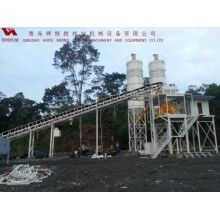 混凝土攪拌站HZS90攪拌臂布置合理，攪拌性能強