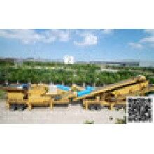 供應輪胎式系列移動破碎站