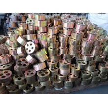 錨具、錨墊板、螺旋筋及配套夾片4/5孔錨具廠家YM15-5孔錨具四件套直銷(xiāo)